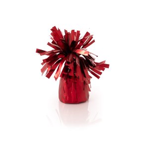 Ballongvikt - Folie - Satin Rubinr�d