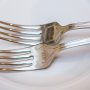 Trtgafflar - Mr & Mrs - Silver - 2-pack