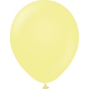 Ballonger enfrgade - Premium 30 cm - Macaron Yellow
