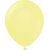 Ballonger enfrgade - Premium 30 cm - Macaron Yellow - 10-pack