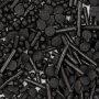 Str�sselmix - Svart - PME - 76 g