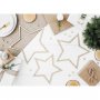 Dekoration Stj�rnor Guldglitter 3-pack