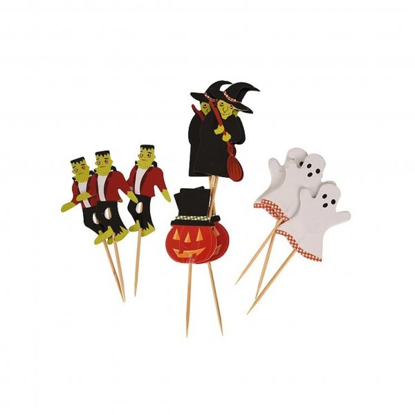 Cake Picks - Halloween - 12-pack Cake Picks - Halloween - 12-pack