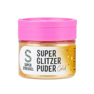 Ätbart glitter - Happy Sprinkles - SuperLustreDust - Guld - 10 g Ätbart glitter - Happy Sprinkles - SuperLustreDust - Guld - 10 g