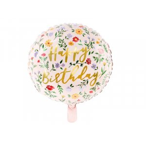 Folieballong -  Happy Birthday