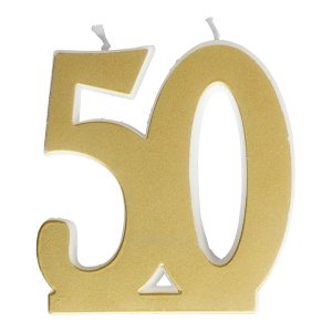 T�rtljus - 50 - Guld