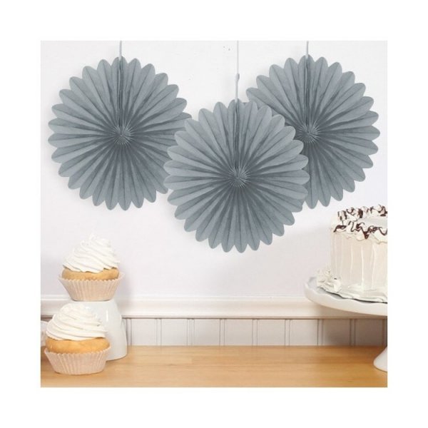 Pappersm�nar Mini 3-pack Silver/Gr�