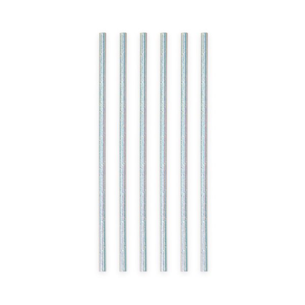 Papperssugrör - Regnbågsskimrande - 20-pack Papperssugrör - Regnbågsskimrande - 20-pack