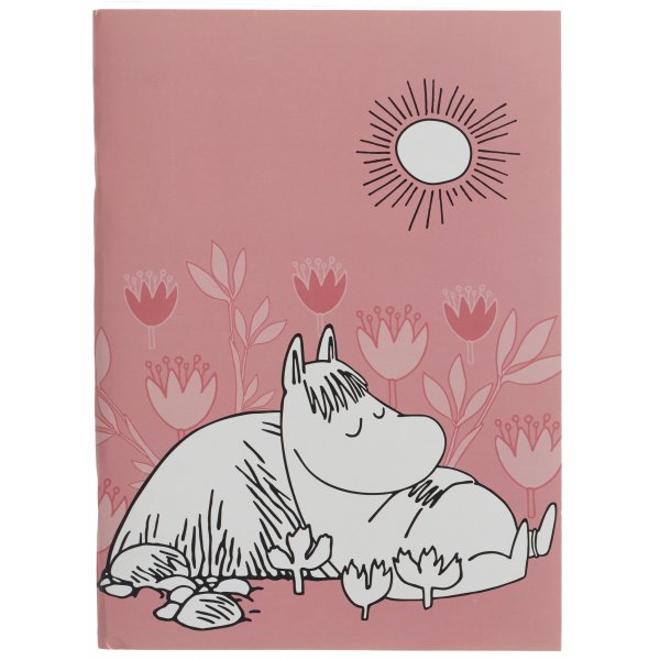Anteckningsbok - Rosa - Mumin - A5