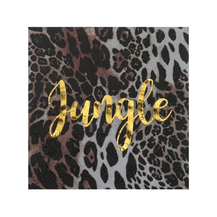 Kaffeservetter Leopard – Fyndhörnan