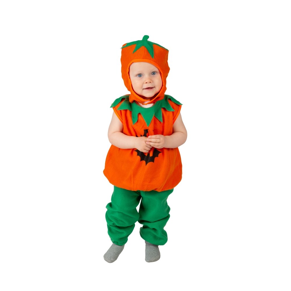 Little Pumpkin - Maskeraddräkt - 98-104 cm - Halloweenutklädnad, Halloween