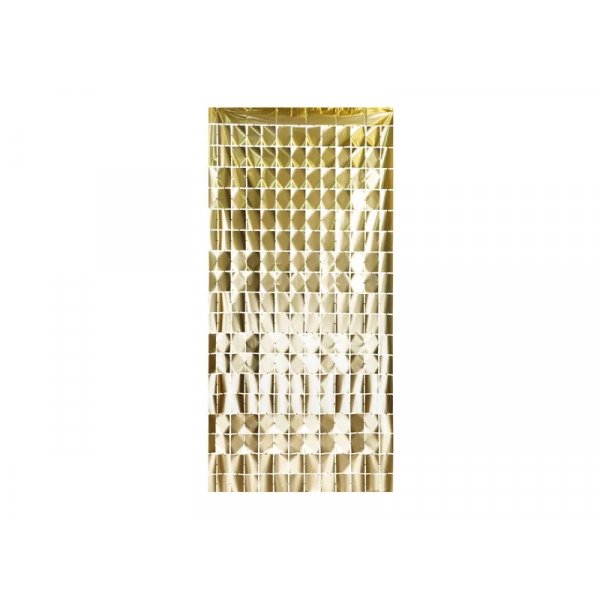 Draperi/Bakgrund - Solid - Guld - 1 x 2 m