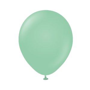 Ballonger enf�rgade - Premium 45 cm - Mint Green - 5-pack