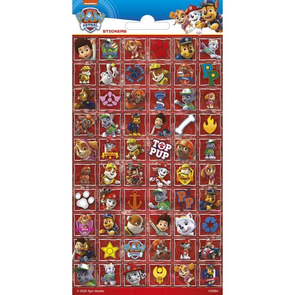 Klisterm�rken - Sm� - Paw Patrol - 60 st