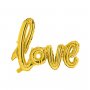 Folieballong Love Guld