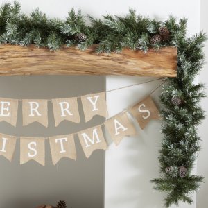 Stor grangirlang - Rustic Christmas