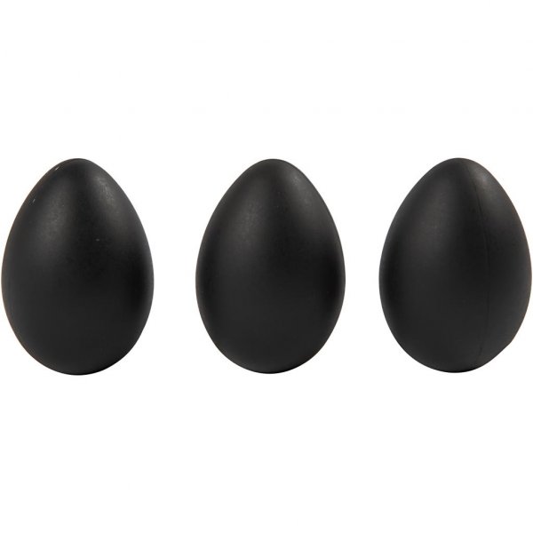 Dekorationsägg - Svart - 12-pack Dekorationsägg - Svart - 12-pack