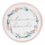 Papptallrikar - Boho Bride - 8-pack