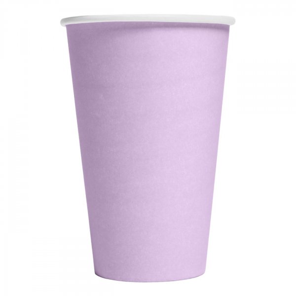 Pappmuggar - Lavendel - 350ml - 10-pack