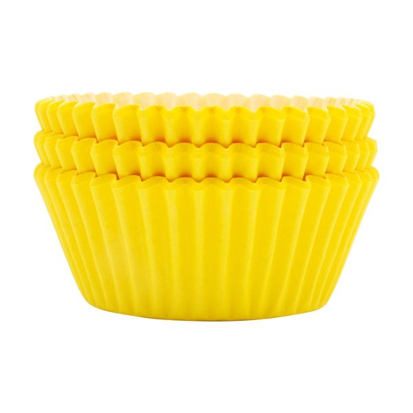 Muffinsformar - Gula - PME - 60-pack Muffinsformar - Gula - PME - 60-pack