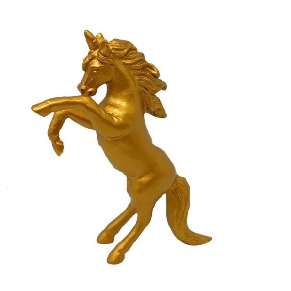 T�rtdekoration Enh�rning Guld