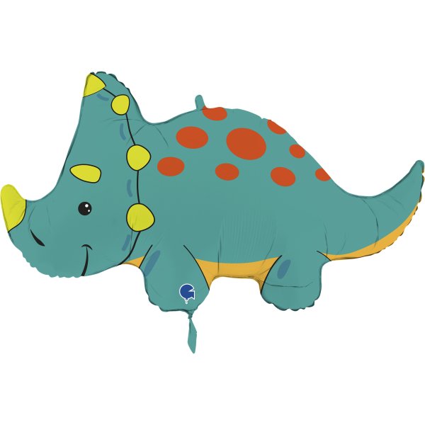 Folieballong - Triceratops - Shape - 76 cm Folieballong - Triceratops - Shape - 76 cm