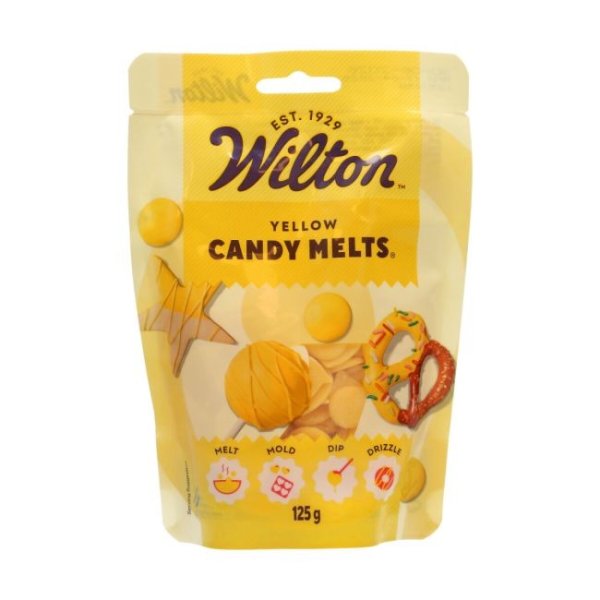 Candy Melts Gul - 125 g - Wilton Candy Melts Gul - 125 g - Wilton