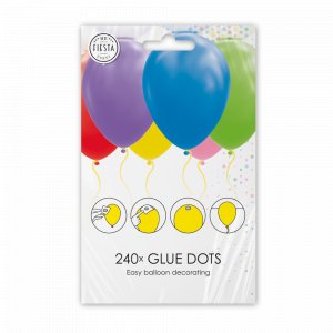 Ballongtillbeh�r - Glue Dots - 240 st