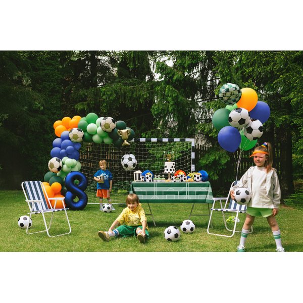 Folieballong fotboll - Mix