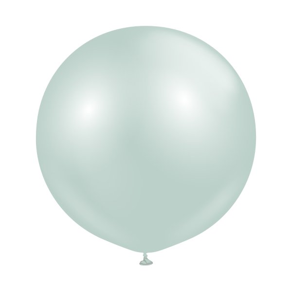 Ballonger enf�rgade - Premium 60 cm - Aura Ice Mint - 2-pack