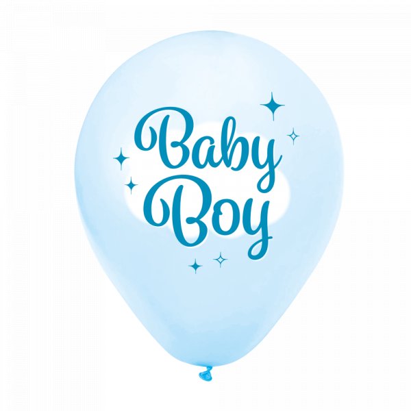 Ballonger - Baby Boy - Bl� - 8-pack