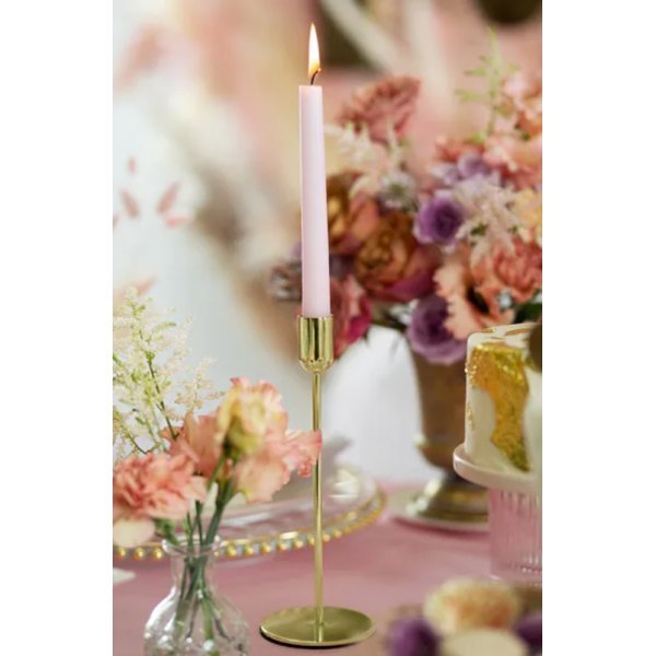 Ljusstake guld - 22 cm Ljusstake guld - 22 cm