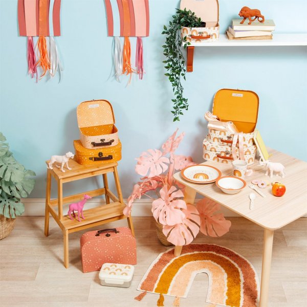 Matta - Rainbow with tassels Matta - Rainbow with tassels