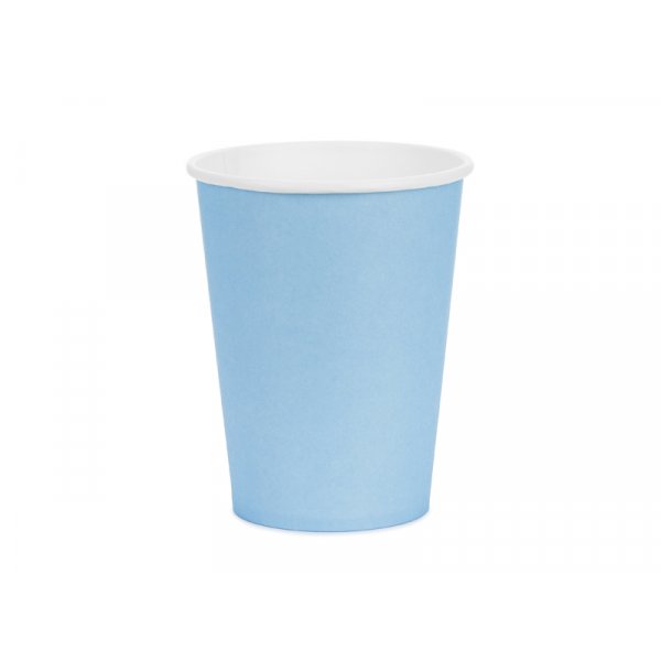 Pappersmugg - Ljusbl�