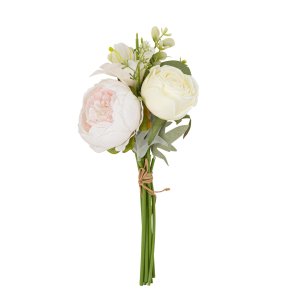Konstgjord bukett - Rosa - 34 cm