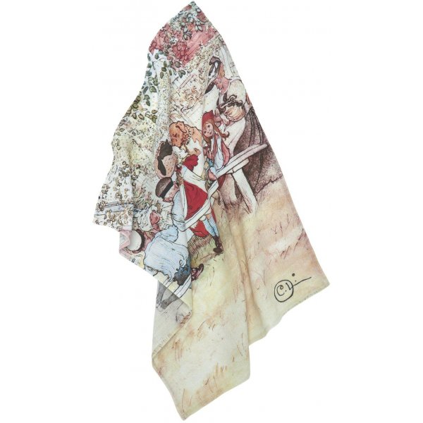 Frukost k�kshandduk 50 x 70 cm - Multi