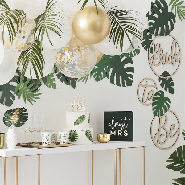 Backdrop - Bridal Shower - Guld Backdrop - Bridal Shower - Guld