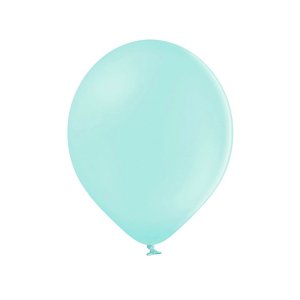Enfärgade ballonger - Premium 27 cm - Mint - 10-pack
