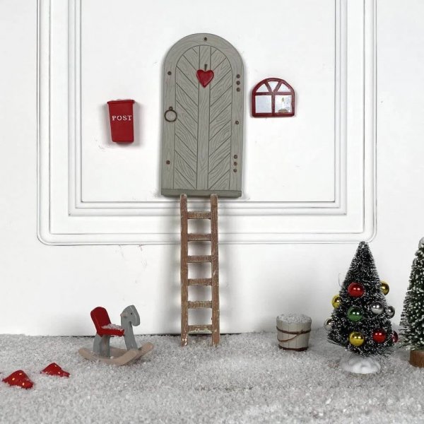 Miniföremål - Brevlåda - Röd Miniföremål - Brevlåda - Röd