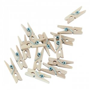 Kl�dnypor Mini Naturell - 24-pack