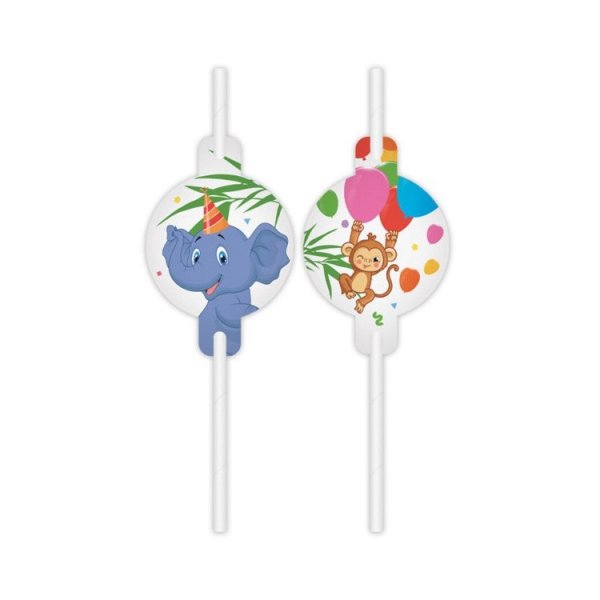 Papperssugr�r Djungelkalas 4-pack