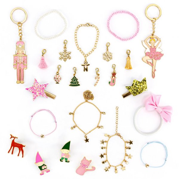 Adventskalender - Smyckeskrin med tillbehör Adventskalender - Smyckeskrin med tillbehör