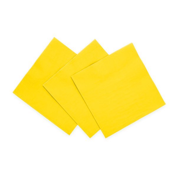 Servetter - Gula - 33x33 cm - 20-pack Servetter - Gula - 33x33 cm - 20-pack
