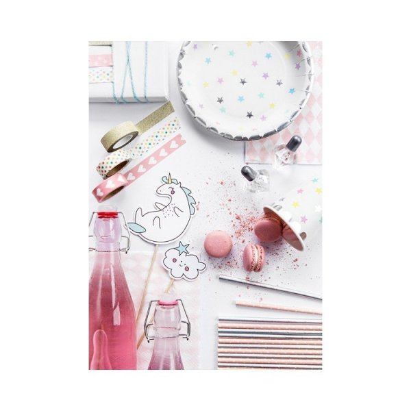 Cake Toppers Pastell Enh�rning