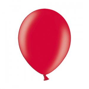 Ballonger - Metallic - Röda - 10-pack