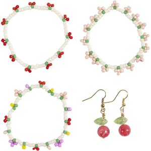 Kit f�r smyckestillverkning - Armband  + �rh�ngen