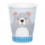 Pappmuggar - Birthday Bear - 8-pack