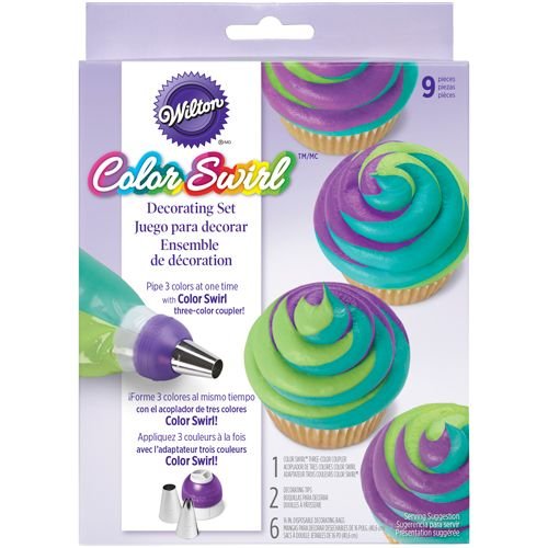 Wilton Colorswirl - Tri-Color Spritsset Wilton Colorswirl - Tri-Color Spritsset