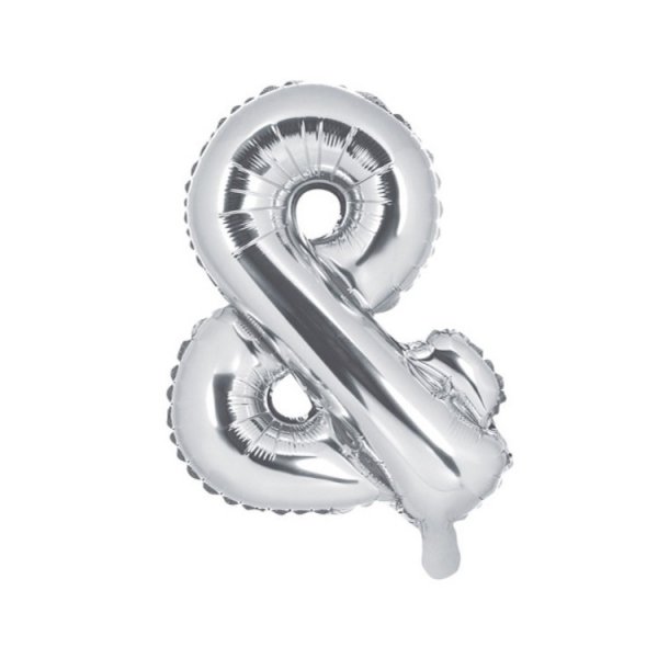 Folieballong - & - Silver