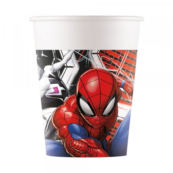 Pappmuggar - Spiderman - 8-pack